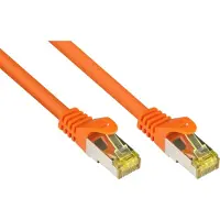 GOOD CONNECTIONS , 50 meter, Cat7, RJ-45 kabel, 50 m, Cat7, S/FTP (S-STP), RJ-45 connector aan beide uiteinden, oranje