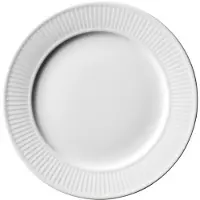 Pillivuyt Plissé bord doorsnee 28 cm Wit