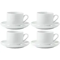 Aida Atelier koffiekop 18 cl 4-pack Superwit