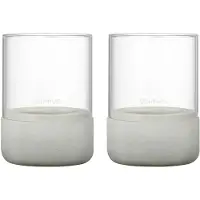 Blomus Theelichthouder Calma Light Gray (set van 2)