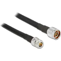 DeLOCK Antenna Cable N plug > N jack CFD400 LLC400 10 m low loss waterproof