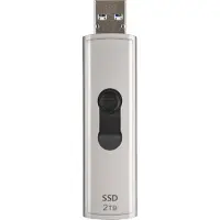 Transcend ESD320A - SSD - Versleuteld - 2 TB - Extern (draagbaar) - USB 3.2 Gen 2x1 - 256-bit AES - Zachtgrijs