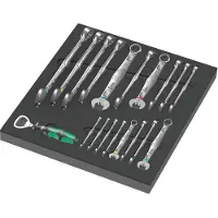 Wera 05150121001 9731 18-delige 6003 Joker Set In Schuimstof Inleg - 6-24mm