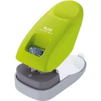 Plus Nietmachine 1-gaats Kunststof Groen A4