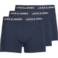 Jack & Jones Boxershorts 'Anthony' donkerblauw / wit