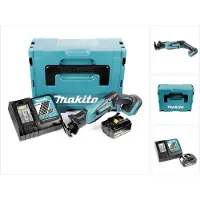 Makita Sabelzaag, DJR 183 RF1J Accu Reciprozaag 18V + 1x Accu 3,0Ah + Lader + Makpac