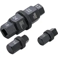 Bgs Speciaal motorfietsinzetstuk Aandrijving 10 mm (3/8") 12 - 24 mm
