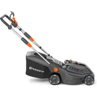 Husqvarna Accu grasmaaier Aspire LC34-P4A, voor 500 m² gazon I elektrische grasmaaier, 30 l opvangbak, 34 cm maaibreedte, compact en opvouwbaar (incl. accu & oplader)