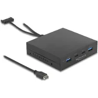DeLOCK 64057 3.5 inch HDD-inbouwframe Zwart