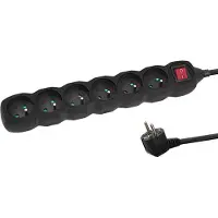 Esperanza ELK219K Power strip 6GN/5M Black