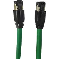 Microconnect MC-SFTP802G, 2 meter, Cat8.1, S/FTP (S-STP), RJ-45, RJ-45, groen