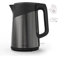 AENO EK3 waterkoker - 1,7L - 2200W - 360 graden draaibaar - Droogkookbeveiliging - indicatielamp - Ingebouwde haspel - AISI 304 staal - Zwart