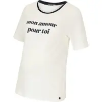 Love2Wait Shirt 'Mon Amour' navy / wit