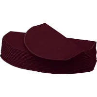MCW Set van 15 trapmatten -G49, traptapijt, trapbescherming trapmat set, 65x25cm ~ halfrond, bordeaux