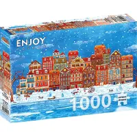 Enjoy Puzzel, klaar voor Kerstmis, 1000 stukjes