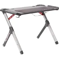 X Rocker X-Rocker Lynx Gaming Bureau - met ledverlichting - Koptelefoonhouder