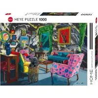 Heye Puzzle 809973 - Puzzelkamer - 1000 stukjes hert - Meerkleurig