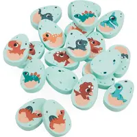 Janod - Dino - Memory spel - 10 Paren babydinosaurussen
