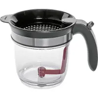 Cuisipro Vetscheider Easy Drip zwart/kleurloos