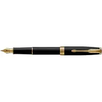 Parker Sonnet Black/Gold Vulpen Medium