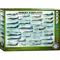 Eurographics Modern Warplanes Puzzel (1000 stukjes)
