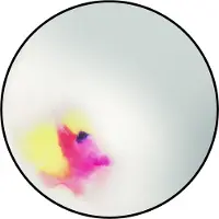 Petite Friture Francis Spiegel Large | Pink Watercolour