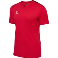 Hummel Functioneel shirt 'Authentic' cranberry / zwart / wit