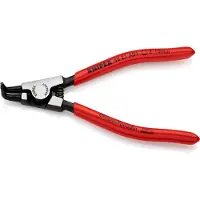 Knipex Borgveertang voor buitenringen op assen | Kunststof bekleed | Zwart geatramenteerd - 46 21 A01 SB