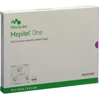 Mölnlycke Mepitel One Wondcontactlaag 13x15cm 5 St Compressen