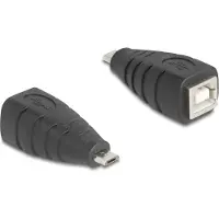 DeLOCK USB 2.0 adapter USB type Micro-B stekker naar USB type B (USB 2.0), USB-kabel
