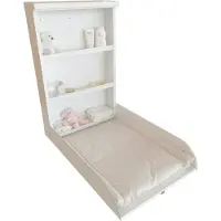 BabyDan - Sofie Wall Mounted Changing Tabel - White Metal