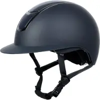 Harry's Horse - Veiligheidscap Mont Blanc Glossy - Navy - Maat 53-55