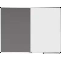Legamaster Combibord UNITE grijs vilt-whiteboard 90x120cm