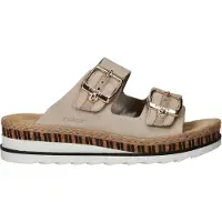 Rieker Huisschoenen 'Open Teen' beige