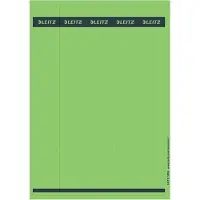 Leitz rugetiketten lang, via pc beletterbaar, rugbreedte 50 mm, zelfklevend 125 st., groen