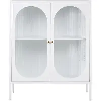 Beliani SARRE - Sideboard - Wit - Staal