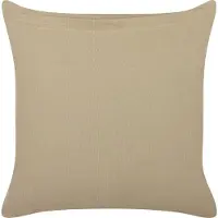 Beliani Decoratieve kussens, Sierkussen geometrisch patroon katoen taupe 45 x 45 cm Set van 2 SENECIO (45 x 45 cm)