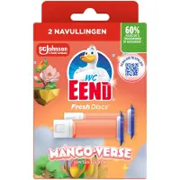 Wc Eend Fresh Discs Duo Navulling Mango Verse 72 Ml