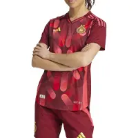 Adidas Tricot 'Germany 25 Away' geel / rood / bourgogne