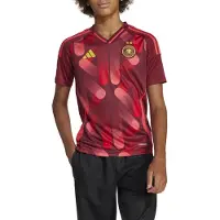 Adidas Functioneel shirt 'Germany 25 Away' geel / rood / bourgogne / watermeloen rood