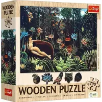 Trefl houten puzzel kunst Henri Rousseau 200 stukjes legpuzzel.