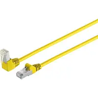 S-Conn Cat 6 S/FTP PIMF netwerkkabel, recht-recht, geel, 10 meter