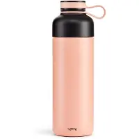 Lékué To Go geïsoleerde fles 0,5 L Koraal
