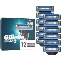 Gillette Mach3 navul scheermesjes 12 stuks
