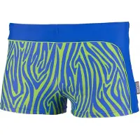 Beco zebra vibes zwemboxer - blauw/groen - maat 4