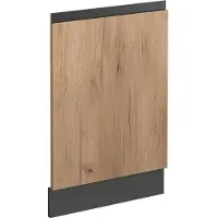 Vicco R-Line Frontpaneel – 44.6 cm J-vorm, zonder werkblad Krachtige eik goud