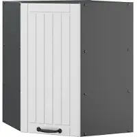 Vicco Fame-Line Hoek hangkast – 57 cm Wit Landhuis