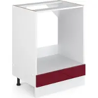 Vicco R-Line Ovenombouwkast – 60 cm zonder werkblad Rode hoogglans