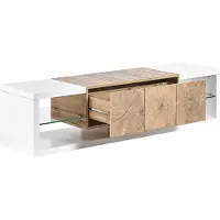 Beliani FULERTON - TV-meubel - Wit - MDF