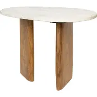 White Label Bijzettafel Tanda Beige